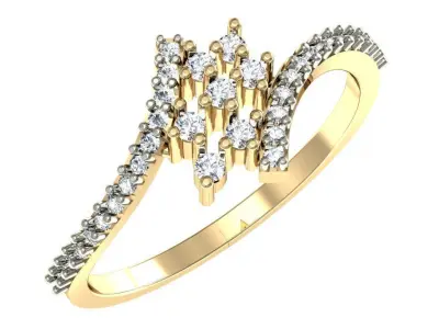 Diamond Rings 3DM Files 3D print model