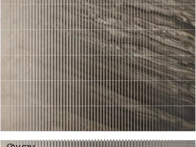 Antolini Sequoia Brown Low-poly 3D model