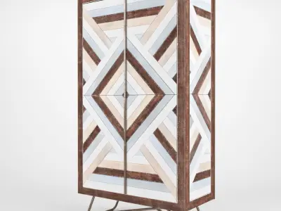 Wardrobe Rebel 3D model