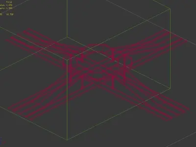 City Road - Overpass 03 3D model