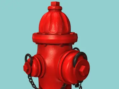 Fire Hydrant 3d model 3D model