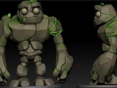 Golem Model 3D print model