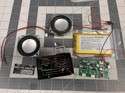 Fallout Vault-Tec Intercom Speaker 3D print model