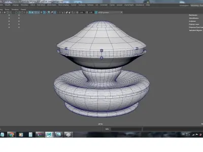 Bedside lamp 3D model purchase