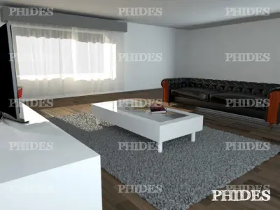 Living Room 3D model