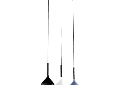 Hangerlamp Low-poly 3D model purchase