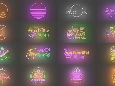 Third 50 Neon Signs - NEONPLEX SPECIAL PACK
