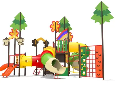 Tree Playground 3D model