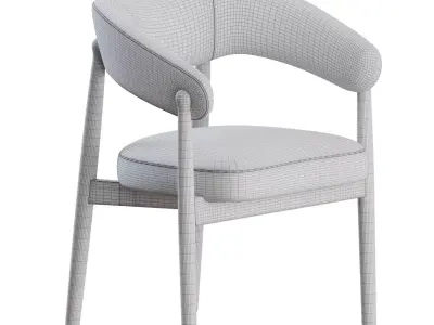 Frenchmen Street Armchair by Man Of Parts 3D model