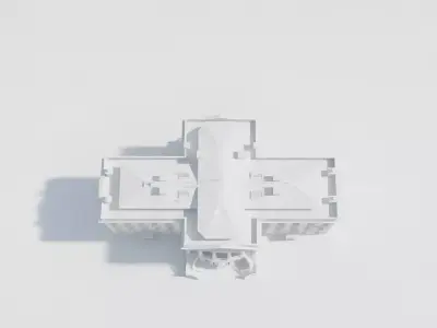 The White House Complex 3D model 3D model