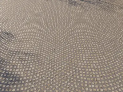 Cobblestone Pavement - S002 - 8k Seamless Texture Texture