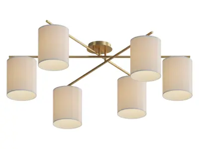 Lindby Pellinora ceiling light 3D model