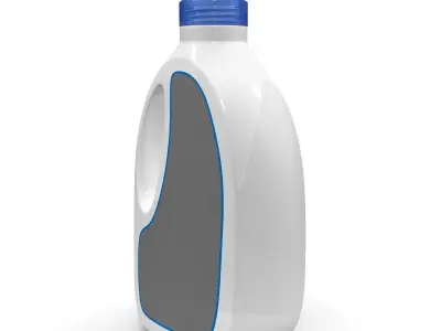 Bottle Detergent 02 3D model