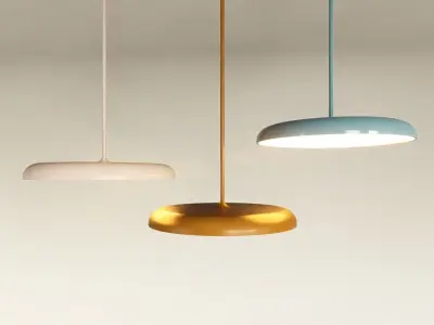 pendant lamp set A 3D model