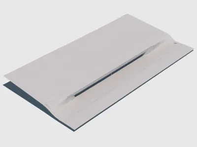 Storm Drain Curb-3D Scan 3D model