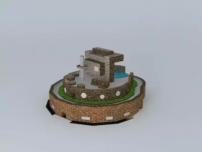 Hotel Keyhole 3D model