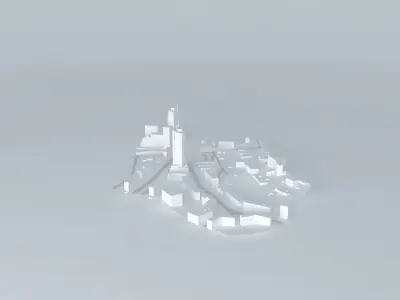 Mechnikova city 3D model