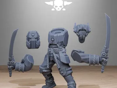 Tarion Melee Infantry 3D print model