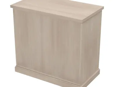 Mercana Braxton 2 Door Accent Cabinet 69931 3D model