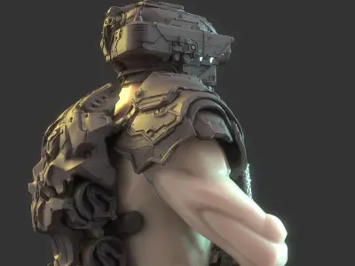 Robot Warrior 3D model get