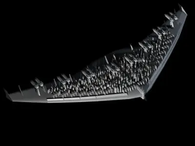Wing city 3D model