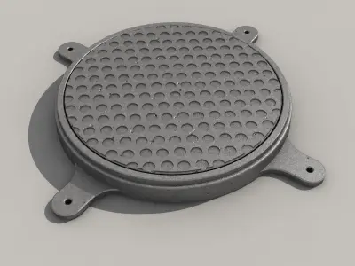 casr iron hatch 3D model