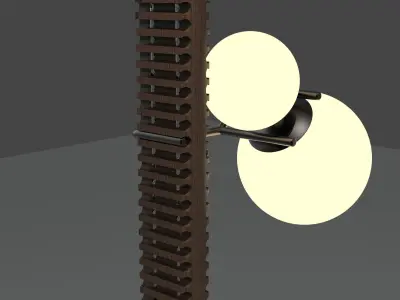 Modern Design Lighting 3D Model - High Quality and Detailed 3D model