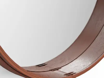 Adnet Wall Mirror 3D model