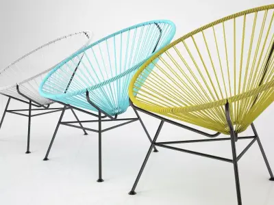 Acapulco hammock chair 3D model