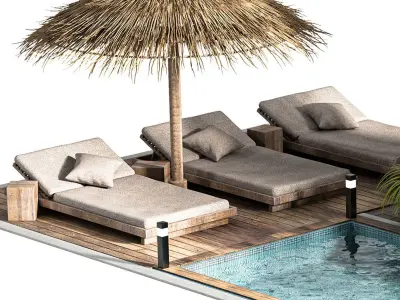 Swimming Pools Your Backyard 3D model