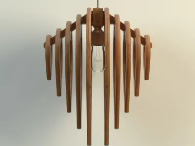 Water Drop Lamp 3D model