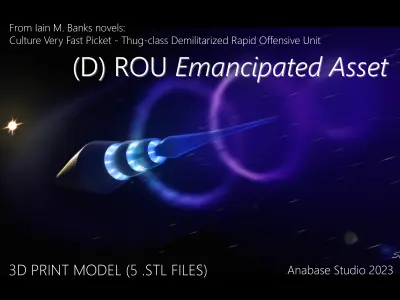 The Culture Very Fast Picket  3D print model