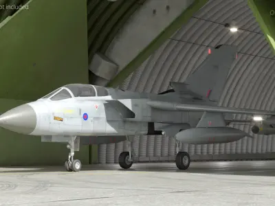  Tornado GR4 Tactical Combat Aircraft Simplified 