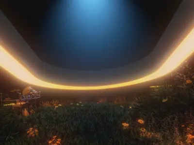 positions VEVO stage - Ariana Grande 3D model