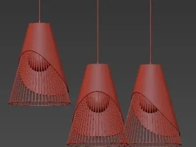 Hanging Light Gems 3D model