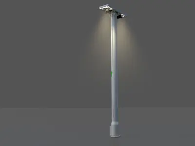 Lighting Tower for City 3D model