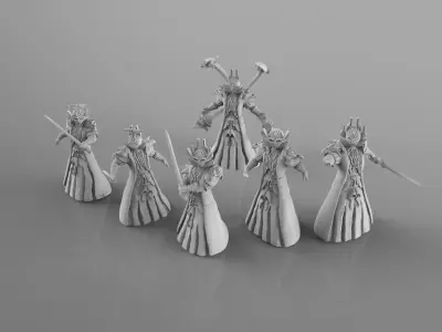 Old Dreadful Masters 3D print model