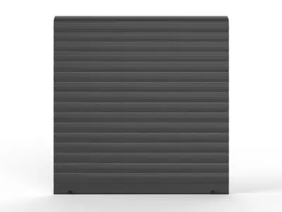 Shutter wall panel 3D model