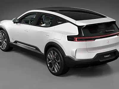 2024 Polestar 3 3D model