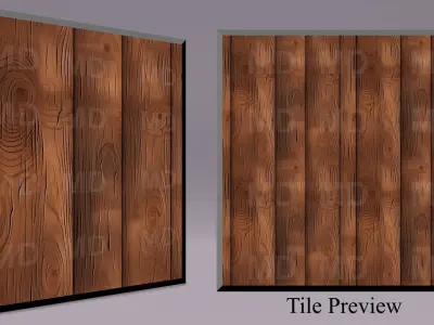 Cartoon Wood Textures Pack 40 - 10x PNG  Texture