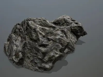 Rock  Gate Low-poly 3D model buy