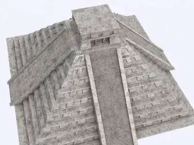 Chichen Itza 3D model