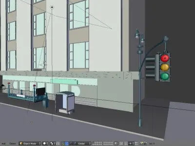 New York City Subway - Penn Station Metro 3D model