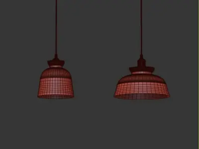 Jensen Pendant Light 3D model