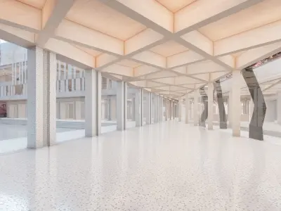 Modern Culture Center 3D model