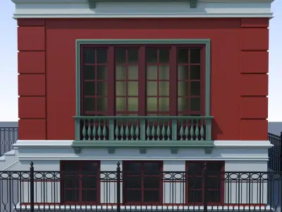 building classic 3D model