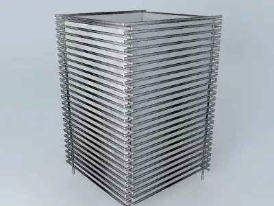 Bamboo Lamp Free 3D model