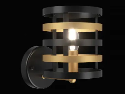 735610 Epsilon Lightstar Sconce 3D model