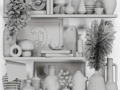 DECOR SET 09 3D model