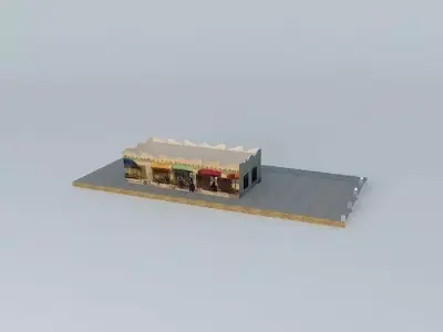 Cottages Darwish Free 3D model
